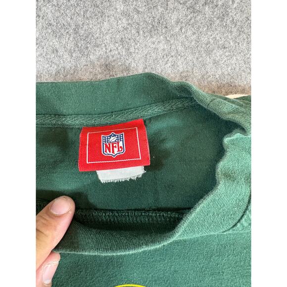 Vintage 90s Green Bay Packers NFL Long Sleeve Shirt Mens 2XL Football Sportswear - Picture 3 of 5